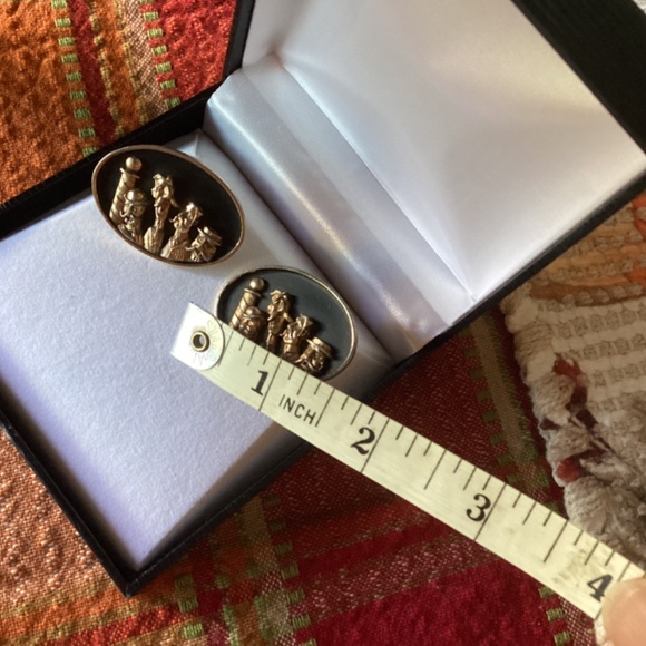 barbershop quartet cufflinks - Picture 6 of 6